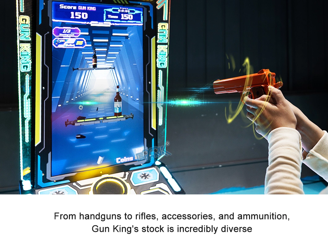 Shooting Electronic Simulation Gun Battle Laser Shooting Gun Video Game Machine