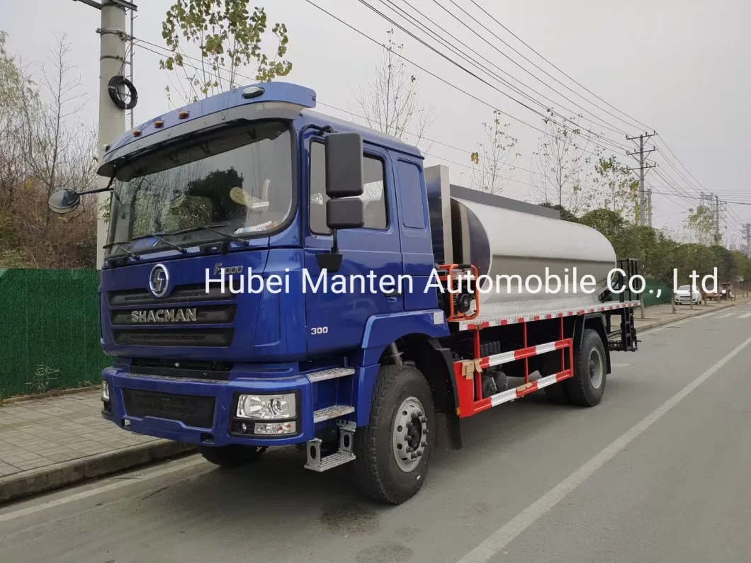 Shacman 4X4 8cbm Bitumen Sprinkler 8000liters Asphalt Distributor 8m3 Bitumen Spray Truck with Riello Burner