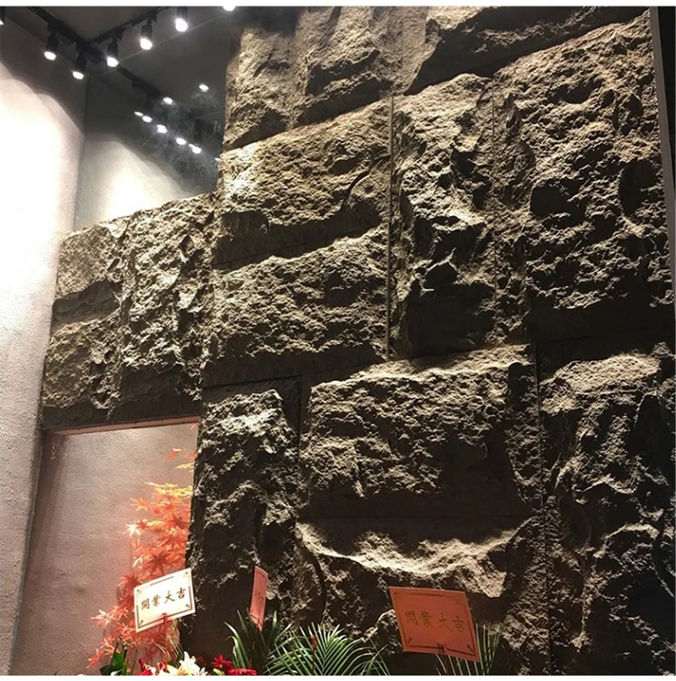 Polyurethane Cultural Stone Lightweight 3D Wall Panel Board