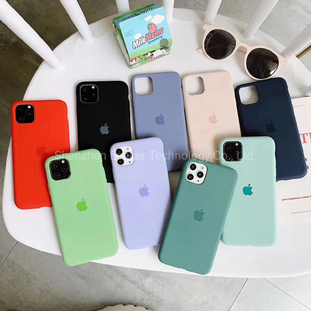 Mobile Phone Accessories Original Quality Factory Price Silicone Phone Case for iPhone