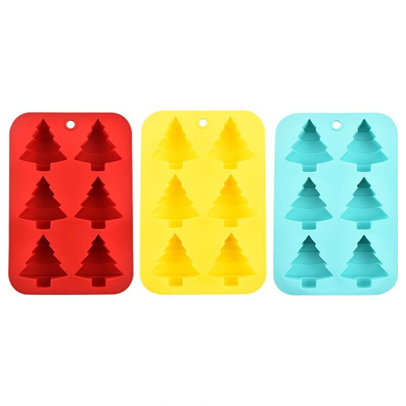 Non-Stick Creative DIY 6-Cavity Silicone Cake Mold for Kitchen Baking