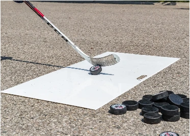 HDPE Puck Board Shooting Pad Practice Hockey Slide Board Goalie Hockey Pads