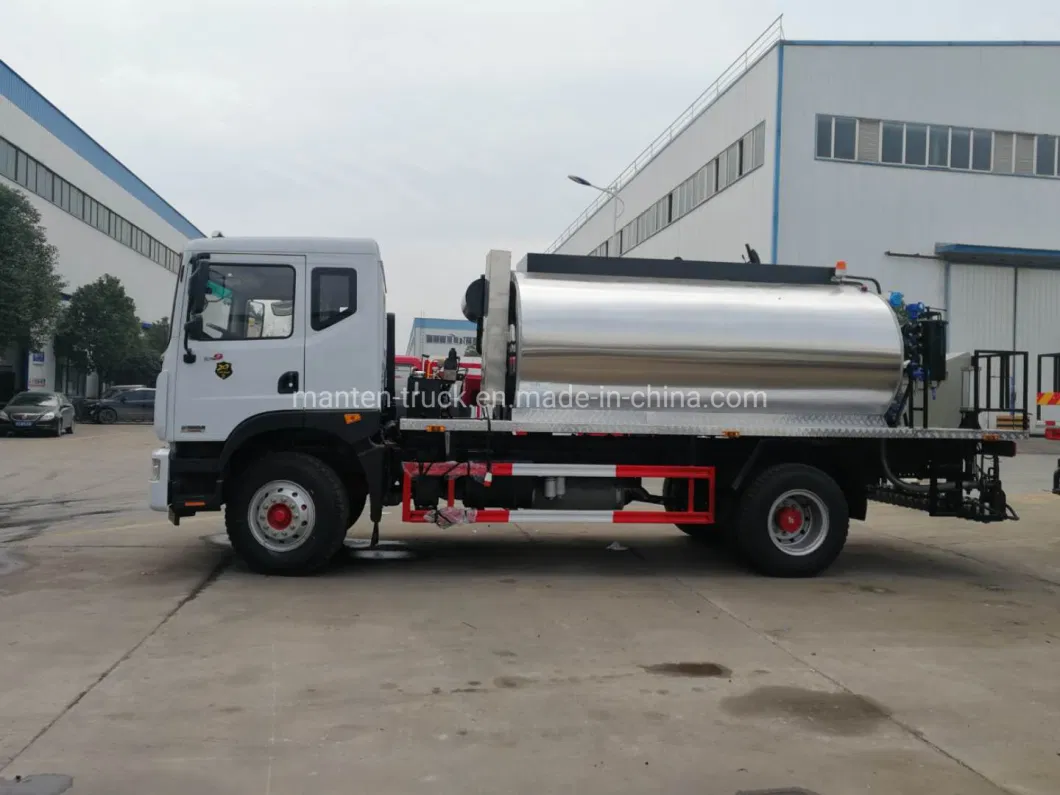 Dongfeng D9 10m3 Asphalt Tank Truck Capacity, 10 Cubic Special Asphalt Pavement Maintenance Truck for Sale