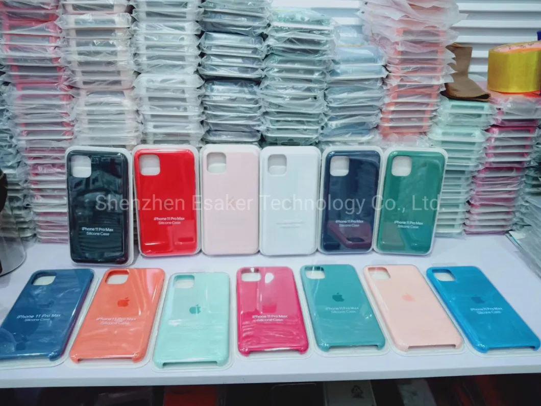 Mobile Phone Accessories Original Quality Factory Price Silicone Phone Case for iPhone