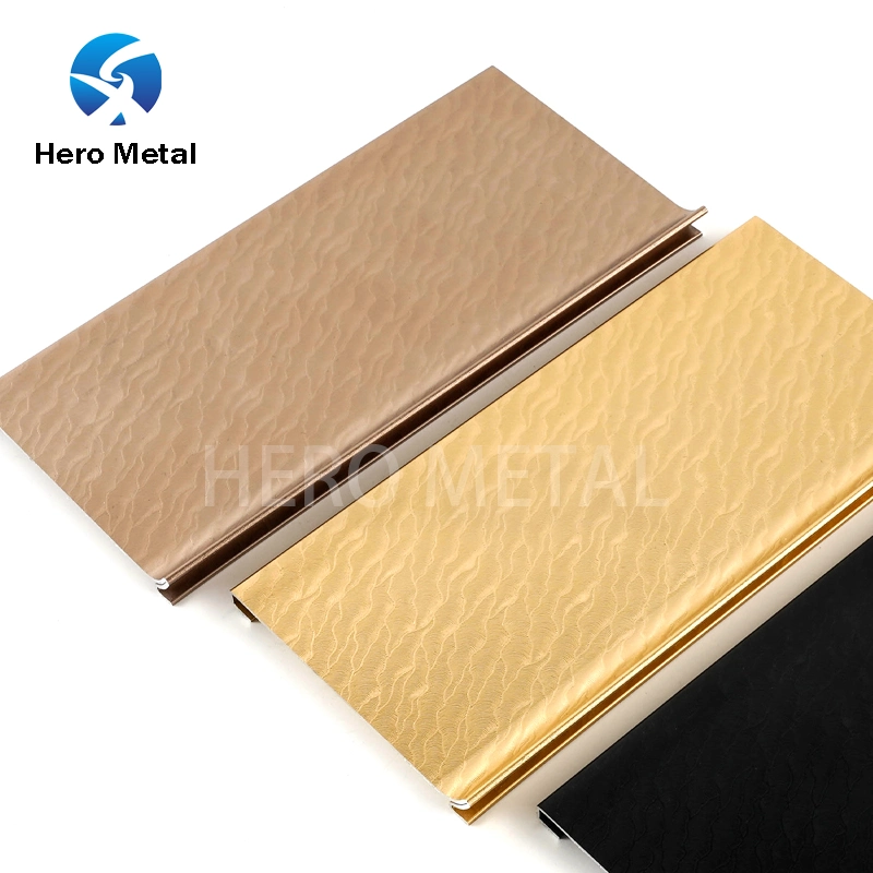 Decorative Material Wall Protection Membrane Coating Aluminum Baseboard