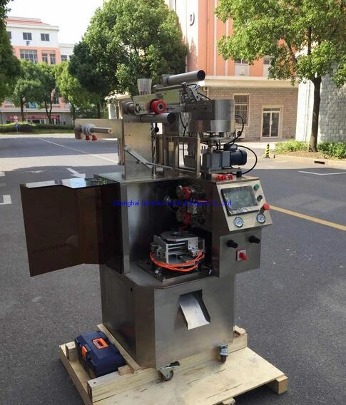 Triangle Tea Bag Packing Machine Shanghai Nylon Herbal Double-Layer Package Machine Inner &amp; Outer Herbage Particle Mixed Filling &amp; Sealing Machine Packer