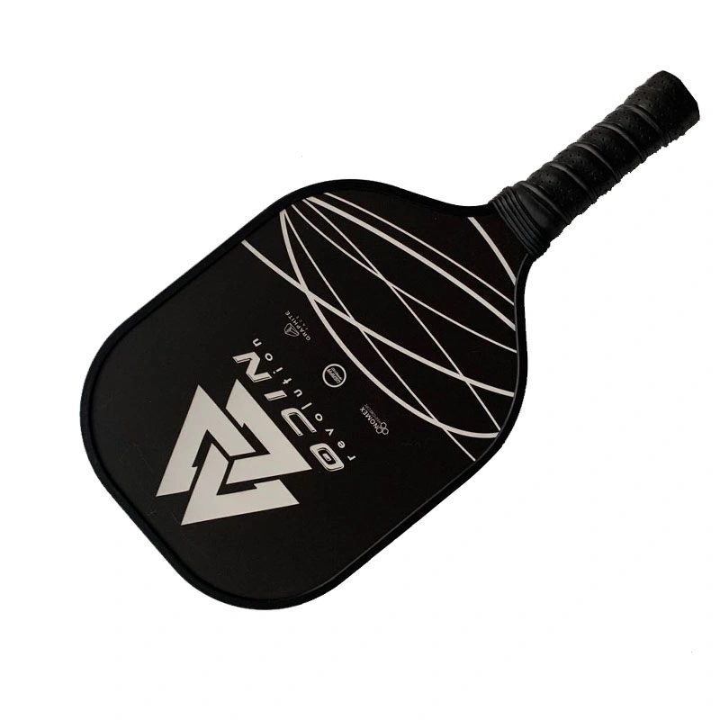 Graphite Pickleball Racket Carbon Fiber Pickleball Paddle with Cushion Comfort Grip