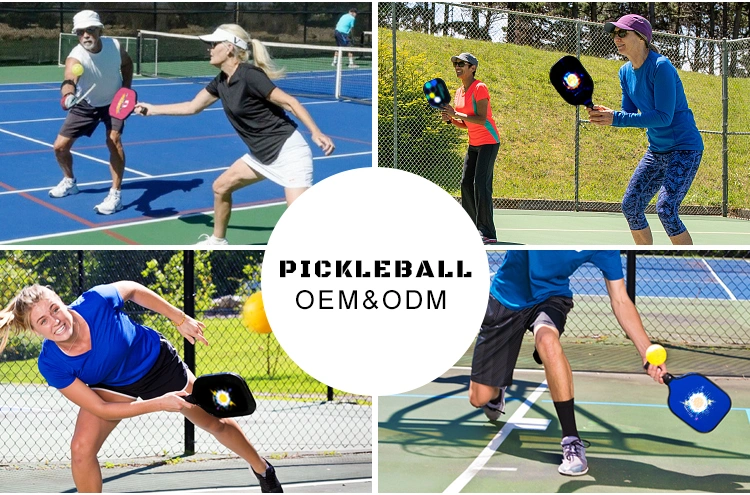 Pickleball Paddles 4 Rackets 4 Balls 4 Sweatbands 1 Storage Bag Beach Tennis Racket Professional Beach Tennis Rackets