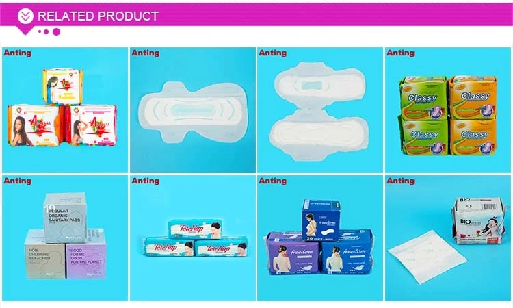 Ultra Breathable Sanitary Pads, Anion Care Pads, Test Card Sanitary Nappkin