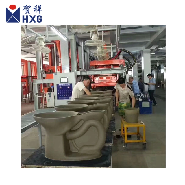 High Efficiency Sanitary Ware High Pressure Casting Machine for Water Closet Toilet Bowl Moving Mold Frame