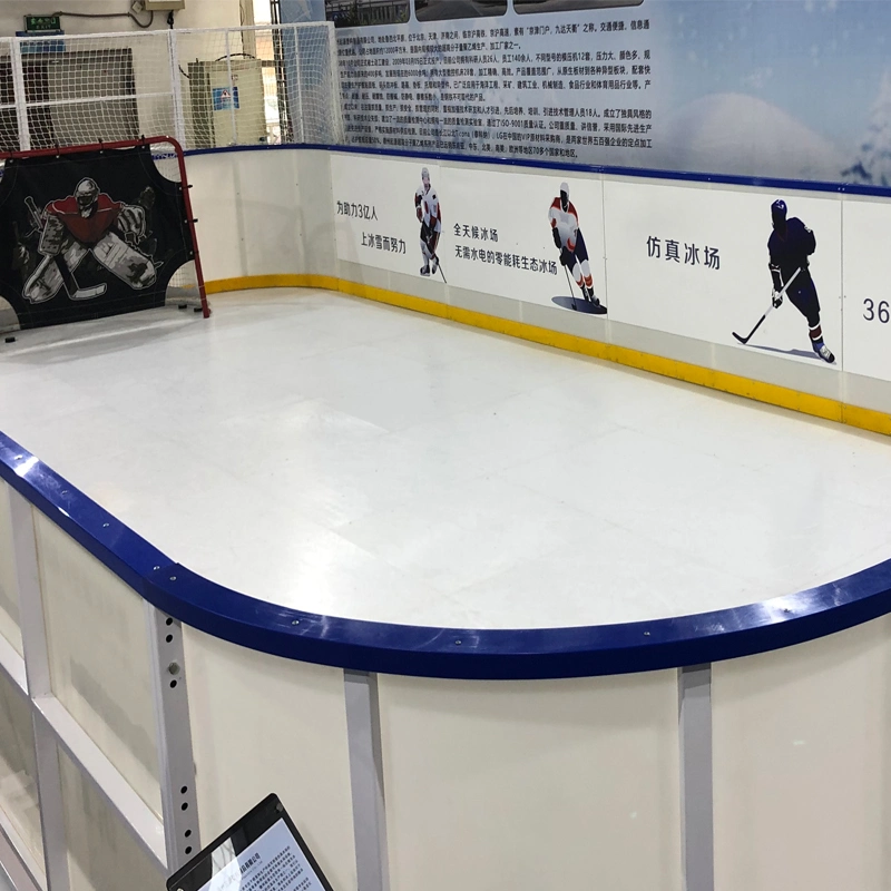 Cost-Effective Long Term Savings Over Other Price UHMWPE HDPE Portable Mobile Artificial Skating Tile Synthetic Ice Hockey Rinks Panel Flooring Tiles