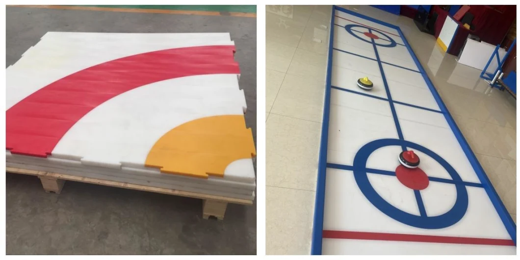 UHMWPE Self Lubricating Skating Tiles Synthetic Ice Hockey Rink Tiles Synthetic Ice