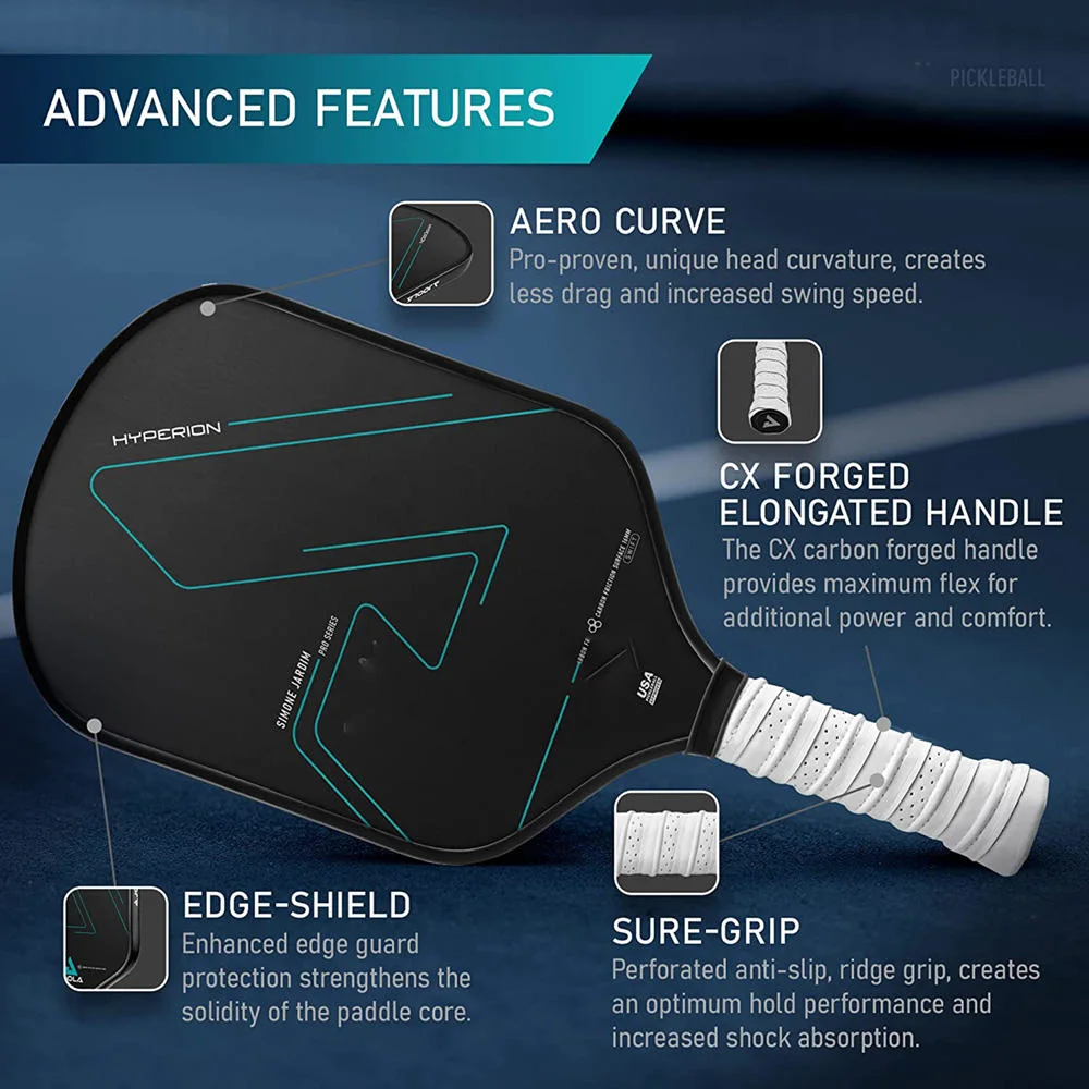 Custom OEM Thermoforming Sealing Edge Pickleball Paddle Usapa Approved for Tournament Play Unibody Construction