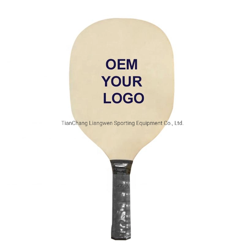 Wholesale Reasonable Price Wooden Logo Printing Pickleball Paddle