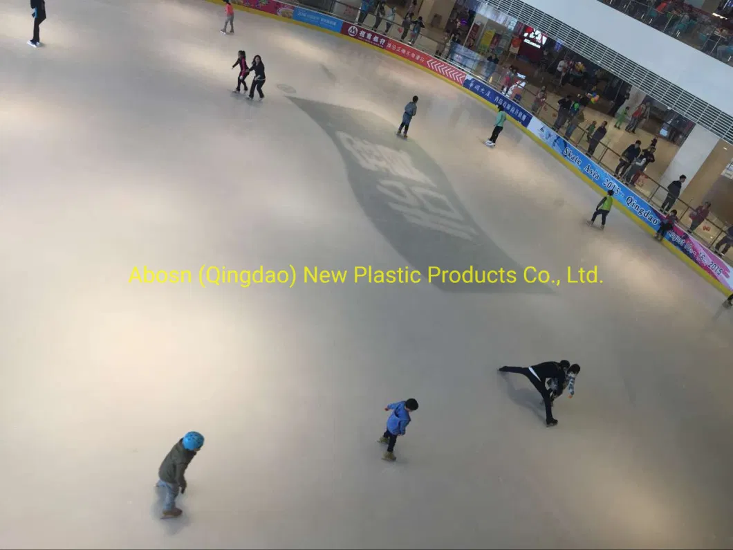 Mobile Backyard Plastic Synthetic Ice Hockey Skating Rinks Panel