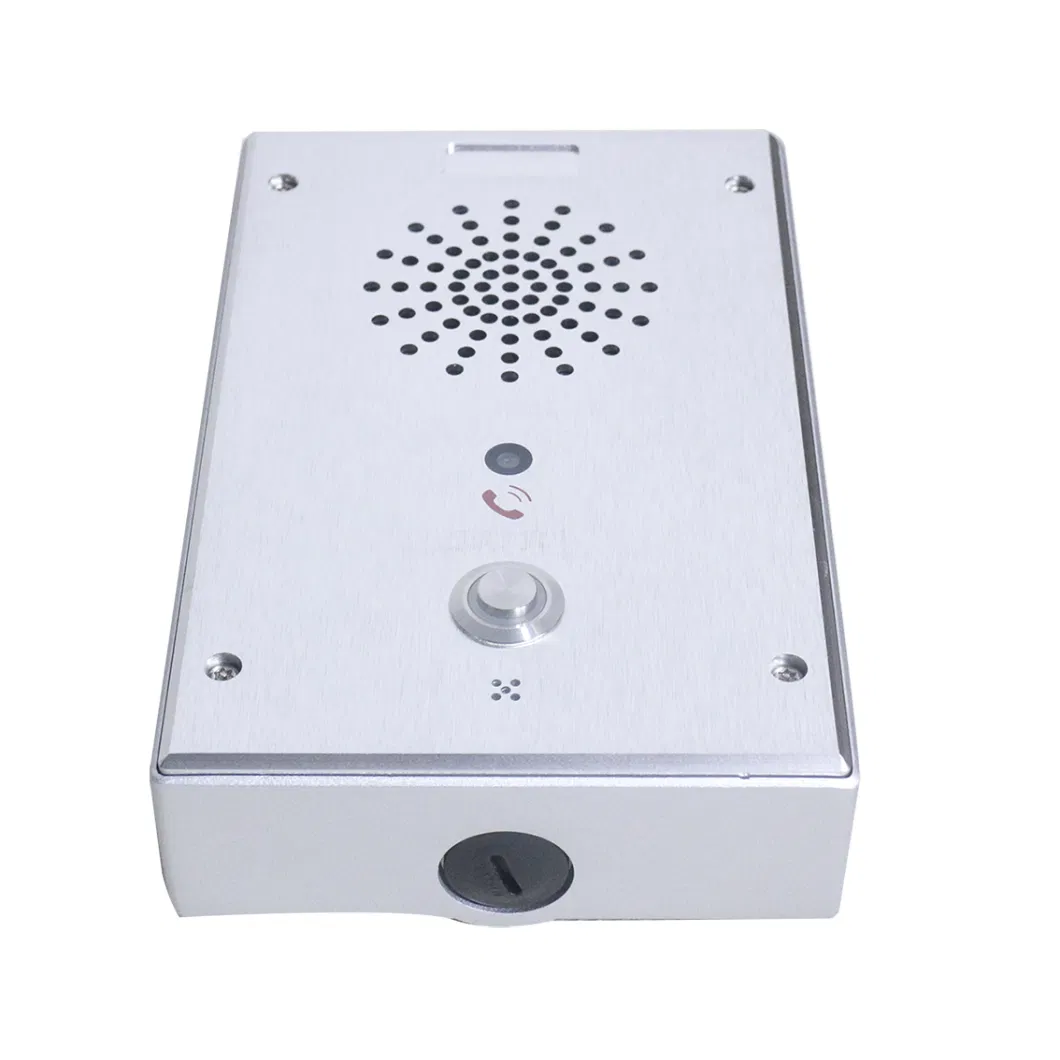 Professional SIP PA System Outdoor Intercom Alarm Terminal with Audio and Video SIP-Tlo1 V