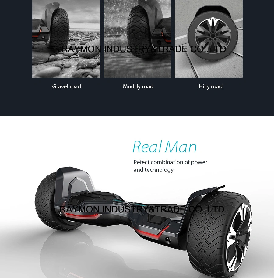 Warrior 8.5 Inch All Terrain off Road Balancing Hover Board with Speakers