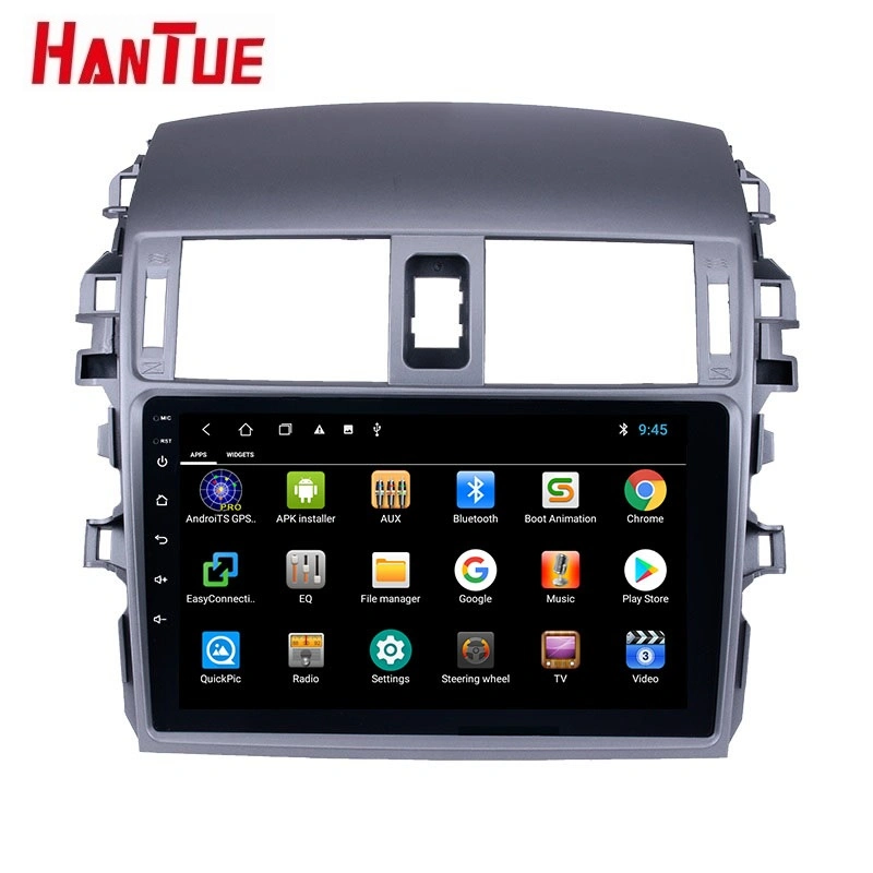 Android 12 Toyota Corolla 9&prime;&prime; Car Radio Video Stereo GPS WiFi Bt USB 2.5D Touch Screen for Toyota Corolla 2006-2012 Corolla Dashboard