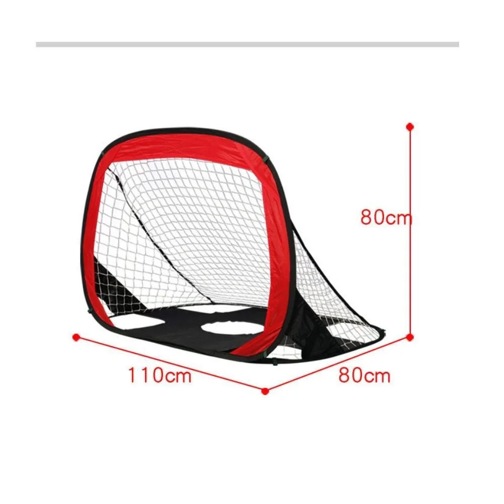 Soccer Goal Training Teaching Aids Foldable Portable Kids Pop up Soccer Target Net with Carry Bag Shooting Hockey Balls Training Bl20049