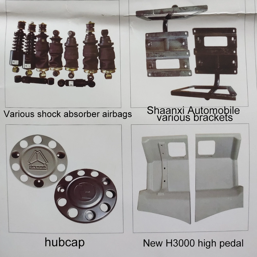 Auto Body Accessories Professional Sales Accessories HOWO Auman Dayun Truck Parts for Cab Interior and Exterior Trim