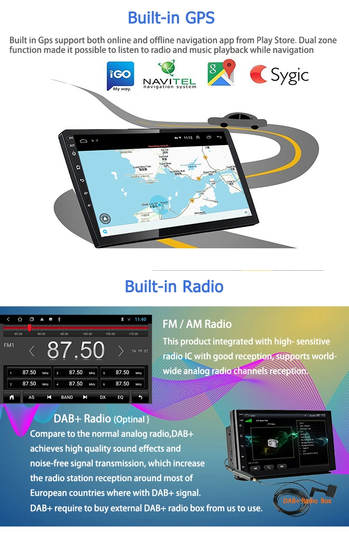 Android 12 Toyota Corolla 9&prime;&prime; Car Radio Video Stereo GPS WiFi Bt USB 2.5D Touch Screen for Toyota Corolla 2006-2012 Corolla Dashboard