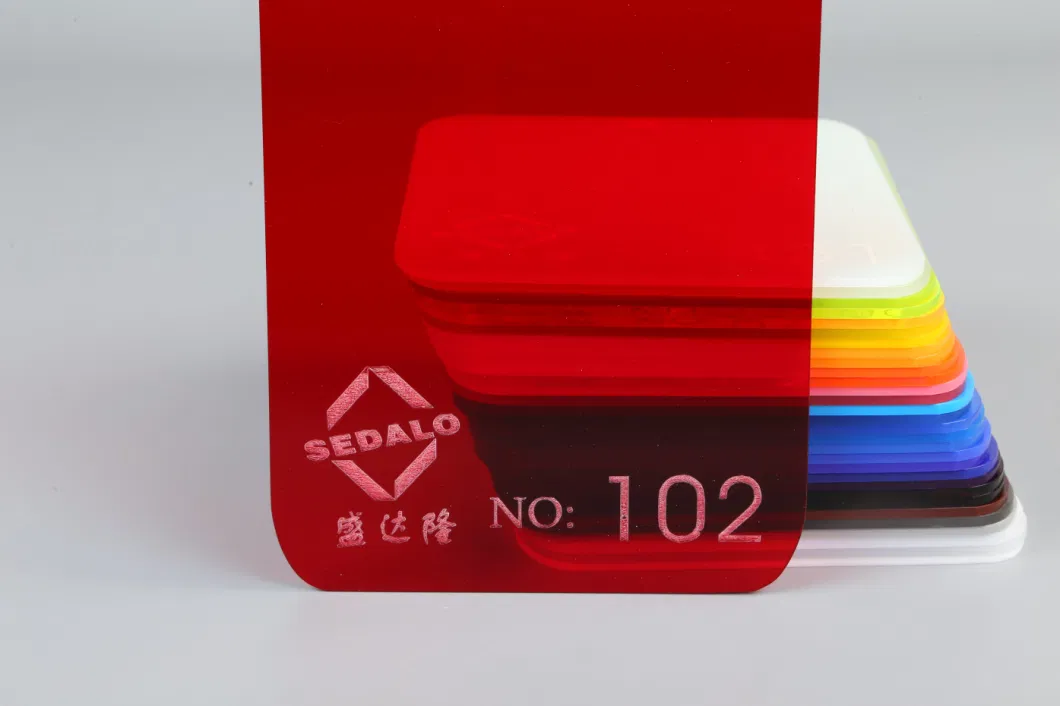Sedalo Factory Wholesale RoHS Certified Transparent White Cast Acrylic PMMA Sheet/Board