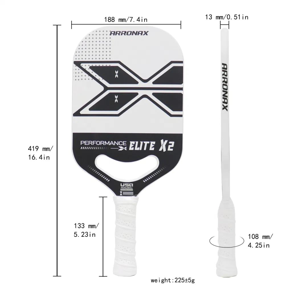 Professional Thermoforming Sealing Edge Pickleball Paddles Producer 16mm Limited Edition Patriot Toray T700 Tiny Carbon Fiber