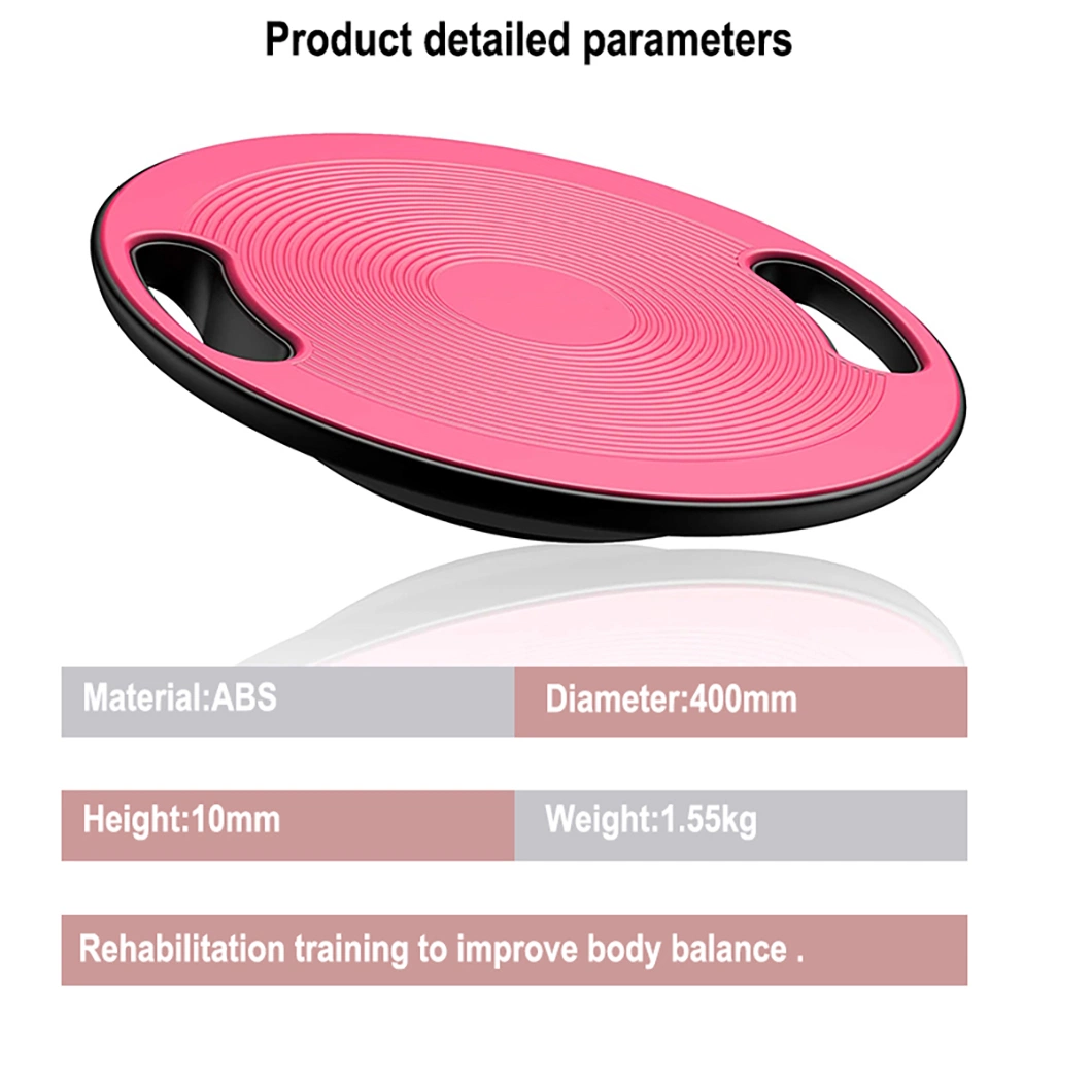 Hot Sale Waist Twisting Disc Exercise Round Plastic Balance Board Stability Trainer Anti-Slip Wobble Balance Board