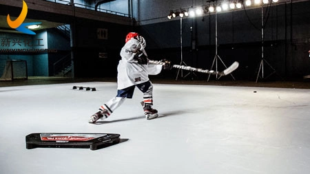 Synthetic Ice Hockey Shot Skating Tiles Hockey Rink