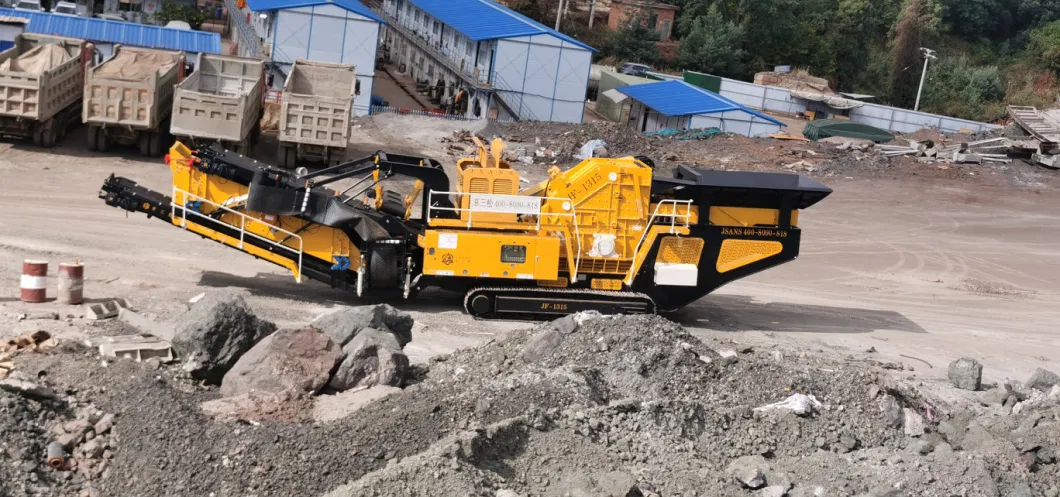 Portable Gravel Station for Construction Waste