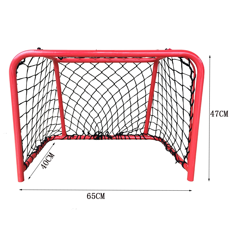 High Quality Indoor Outdoor Steel Tube Mini Holistic Indivisible Ice Hockey Goal