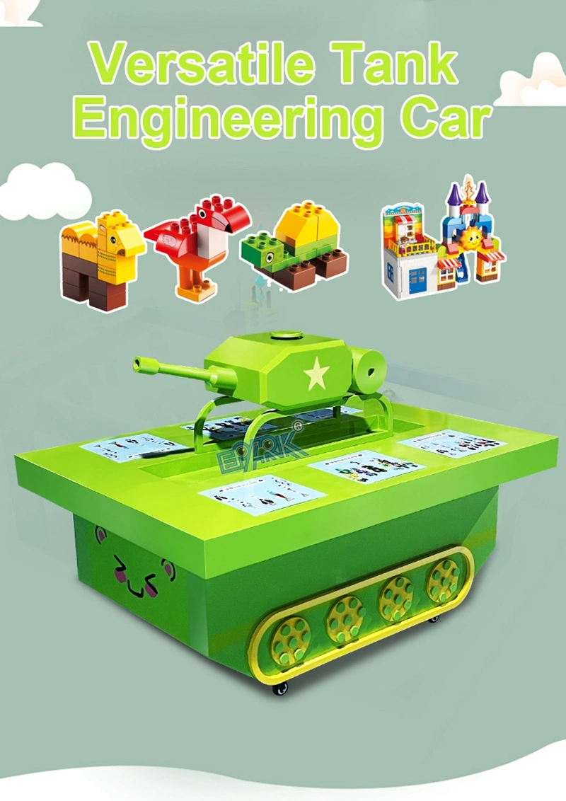 Children Naughty Castle Equipment Versatile Tank Engineering Car Children&prime;s Play Table