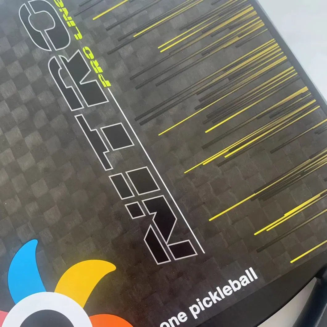 Pickleball Paddles 12K Carbon Fiber Surface Integrated Molding Pickle Ball Rackets