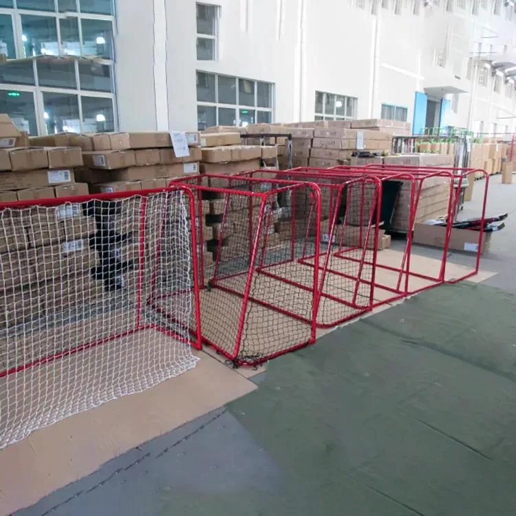 High Quality Steel Tube Folding Portable Subsize Ice Hockey Goal