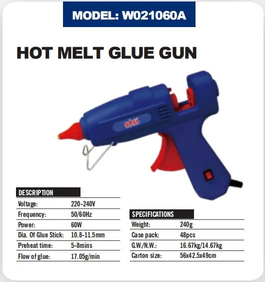 Sali W021060A 60W Hot Melt Glue Gun
