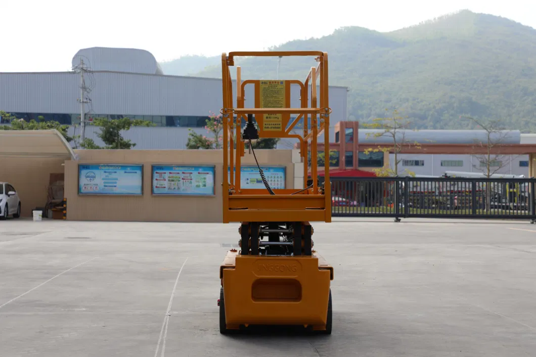 Self Propelled Work Platform Aerial Lift Platform Hydraulic Scissor Lift Stick Control