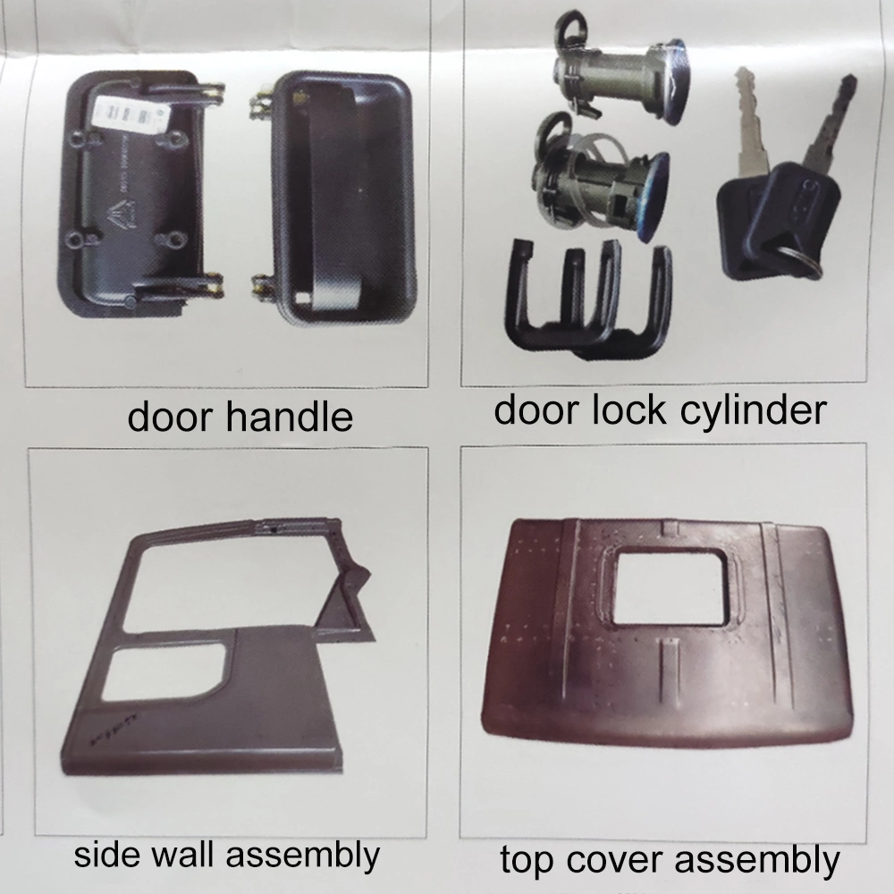 Auto Body Accessories Professional Sales Accessories HOWO Auman Dayun Truck Parts for Cab Interior and Exterior Trim