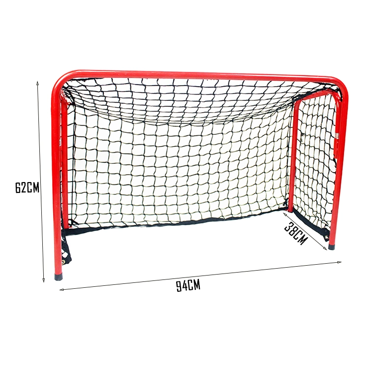 High Quality Steel Tube Folding Portable Subsize Ice Hockey Goal