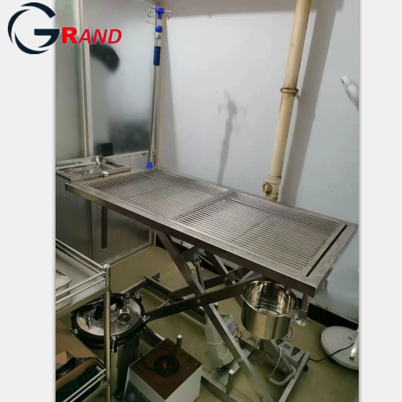 Veterinary Instrument Animal Equipment Vet Electric Stainless Steel Delivery Bed Surgery Operating/Operation Examination Table