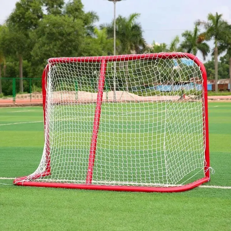 Wholesale Portable Folding Football Gate Soccer Goal Hockey Goal Nets with Frame