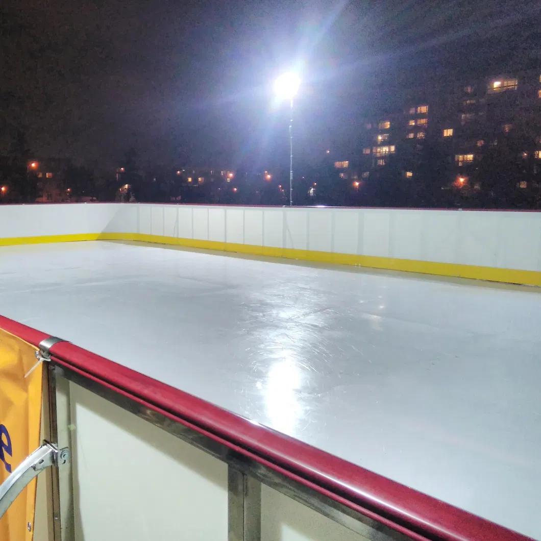 Customized Self-Lubricating Artificial Synthetic Ice Tiles for Ice Skating