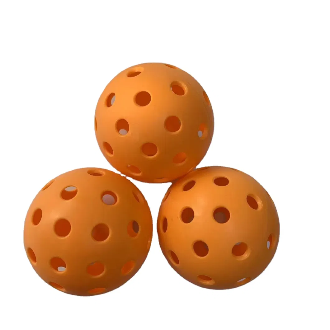 High Quality Outdoor Pickleball Balls Meet Usapa Requirement 40 Holes Pickleball Balls