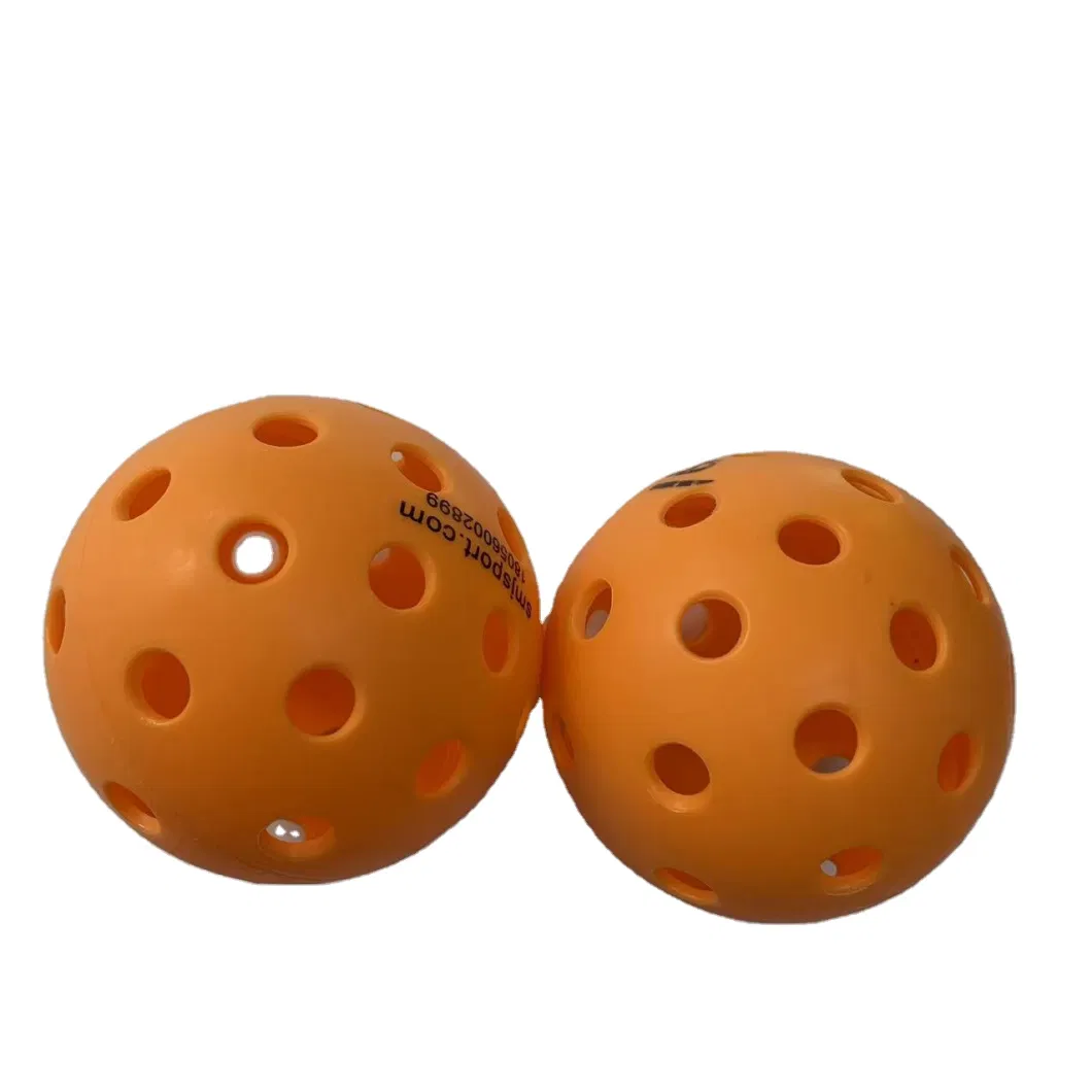 High Quality Outdoor Pickleball Balls Meet Usapa Requirement 40 Holes Pickleball Balls