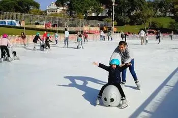 UHMWPE Synthetic Ice Tiles for Ice Skating
