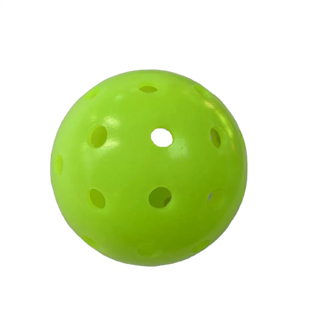 Competition Ball 40 Holes Outdoor Pickleball Balls Usapa Approved Seamless Pickleballs
