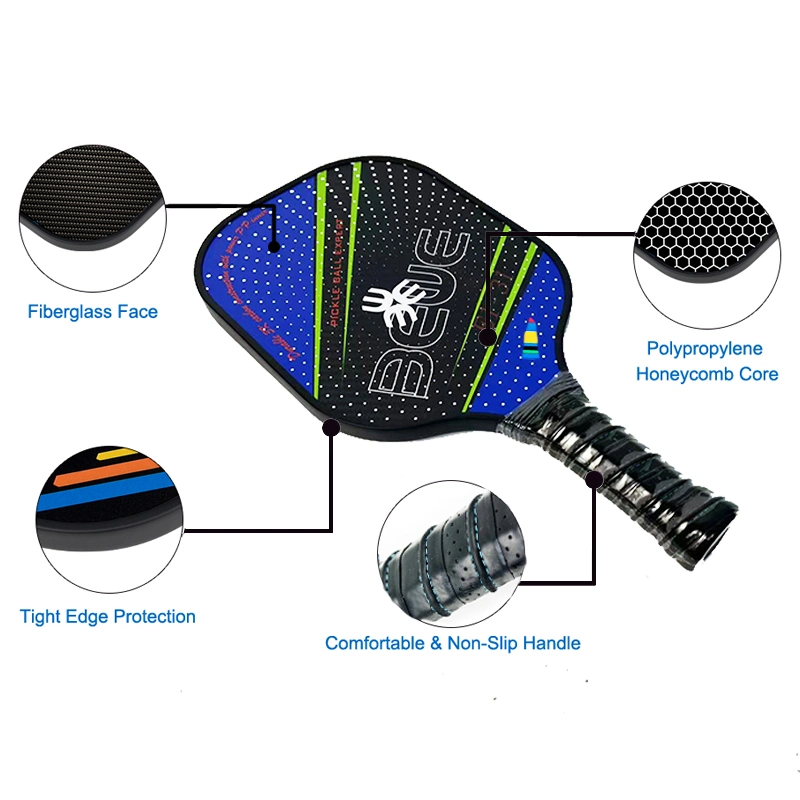 Low MOQ Usapa Approved Customized Carbon Pickleball Paddle Set