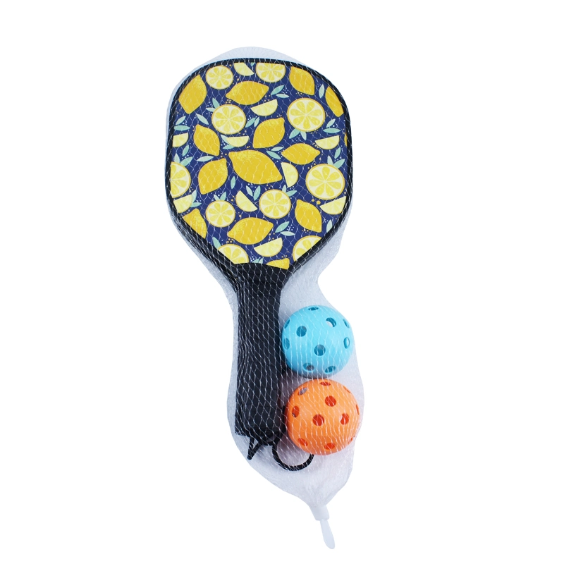 Wood Plywood Pickleball Racket Set Outdoor Casual Beach Racket