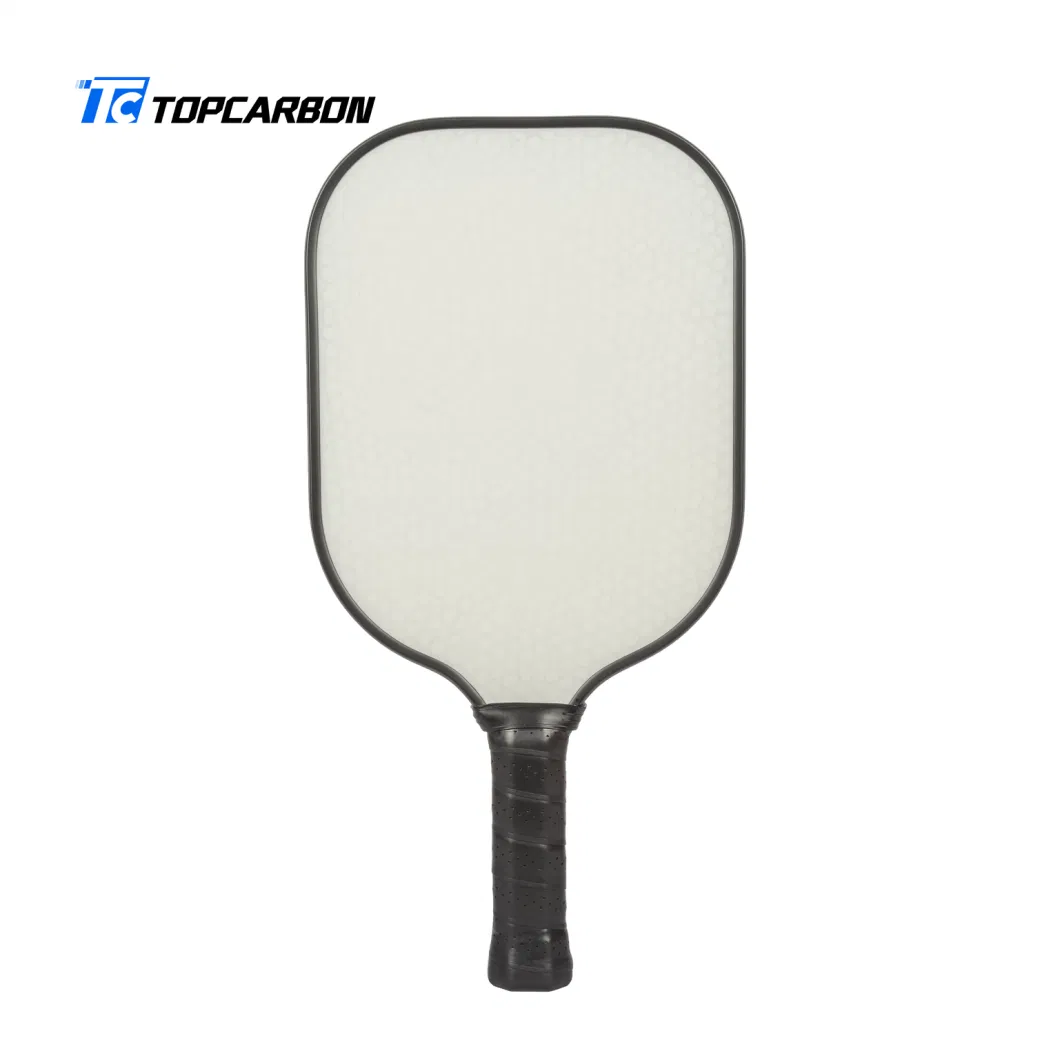 High End Fiberglass PP Core Usapa Approved Pickleball Paddle Racket with Raw Texture Surface