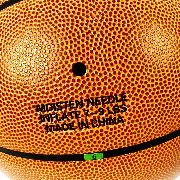 China Good Quality Hot Sale Basketball Factory Directly Basketball Size 7 PU Leather Basketball for Game