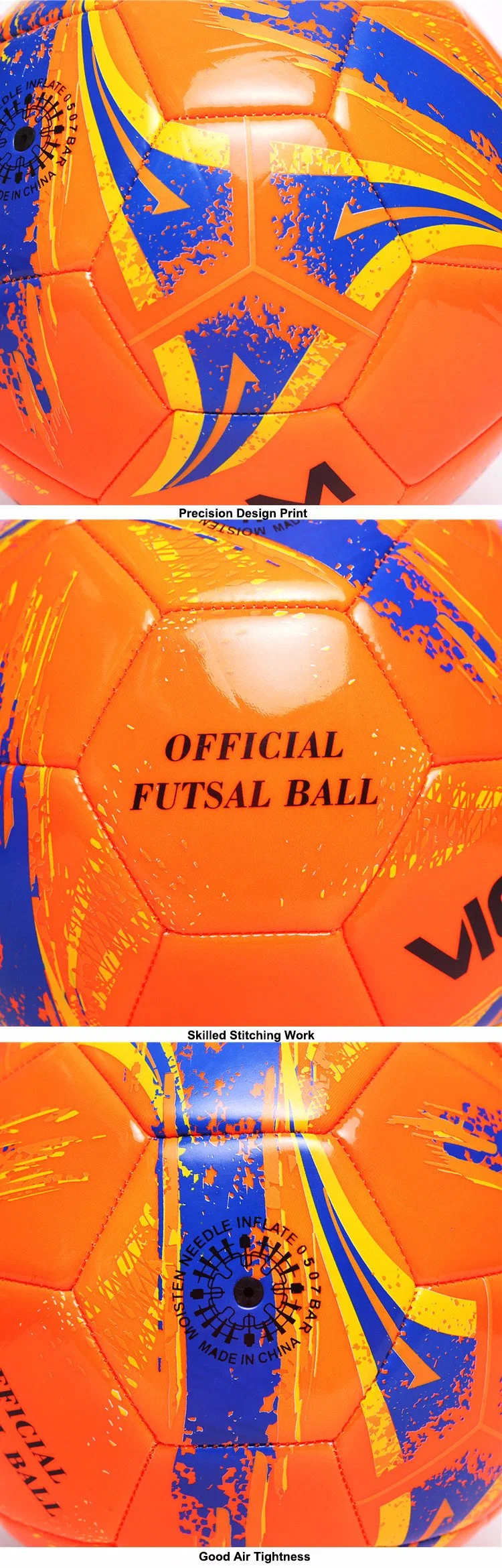 Best Price Customized Leather Indoor Futsal Futbol